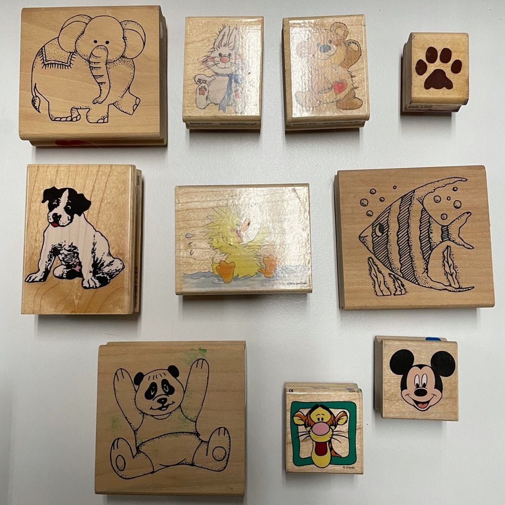BIG bundle of animals themed stamps. Disney too